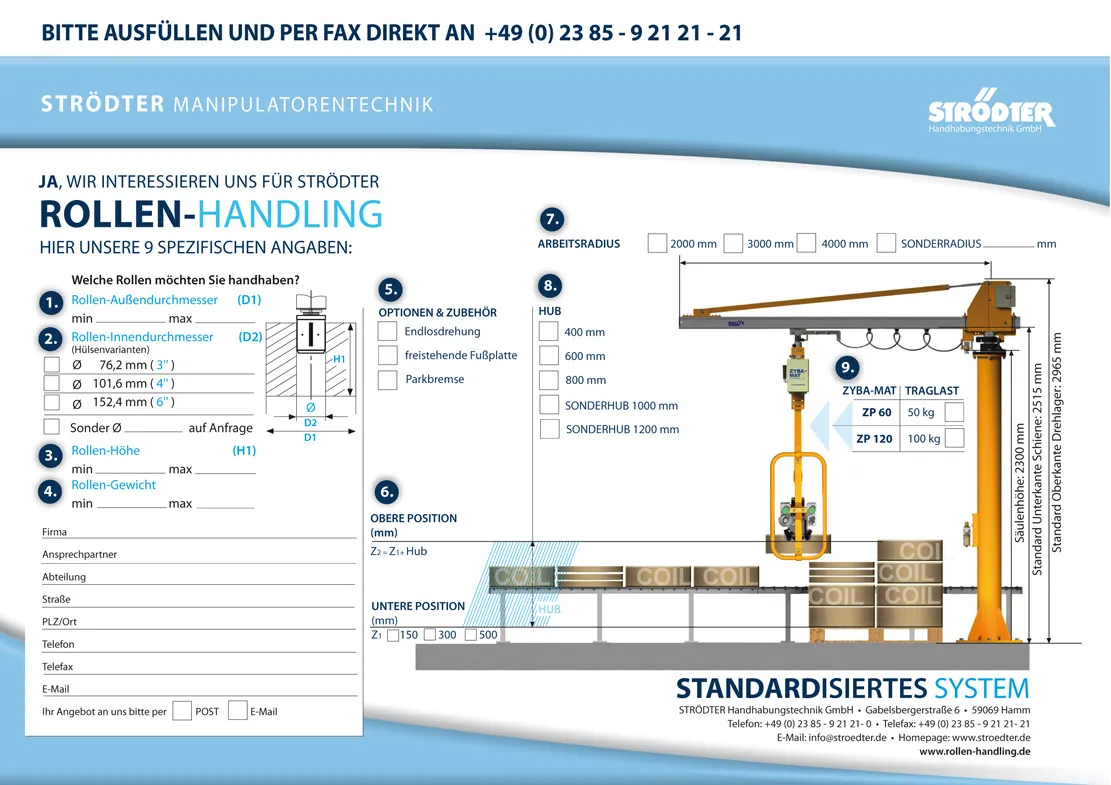 Faxformular